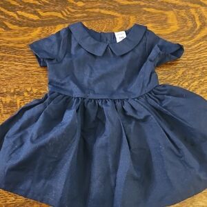 Carter's Navy Blue Formal Kids Dress